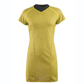 Star Trek Into Darkness Fleet Uhura Yellow Uniform Dress Cosplay Costume